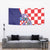 Croatia Hrvatska Checkerboard Tapestry Coat Of Arms With Iris Croatica
