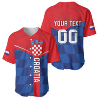 Custom Croatia Football Baseball Jersey Hrvatska Nogometna Reprezentacija