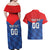 Custom Croatia Football Couples Matching Off Shoulder Maxi Dress and Hawaiian Shirt Hrvatska Nogometna Reprezentacija