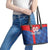 Custom Croatia Football Leather Tote Bag Hrvatska Nogometna Reprezentacija