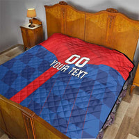 Custom Croatia Football Quilt Hrvatska Nogometna Reprezentacija