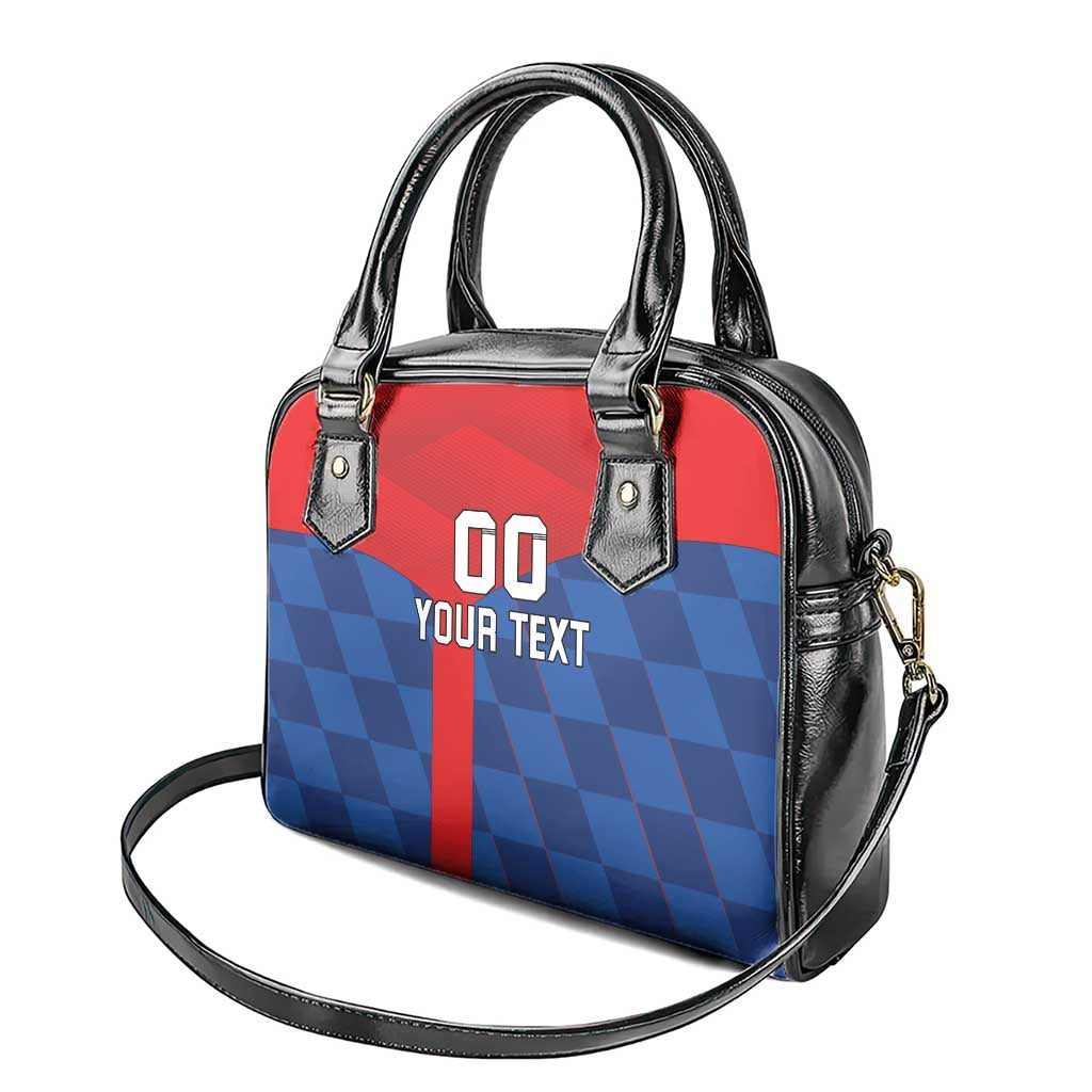 Custom Croatia Football Shoulder Handbag Hrvatska Nogometna Reprezentacija