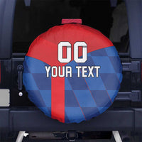 Custom Croatia Football Spare Tire Cover Hrvatska Nogometna Reprezentacija
