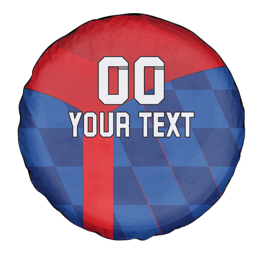 Custom Croatia Football Spare Tire Cover Hrvatska Nogometna Reprezentacija