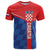 Custom Croatia Football T Shirt Hrvatska Nogometna Reprezentacija