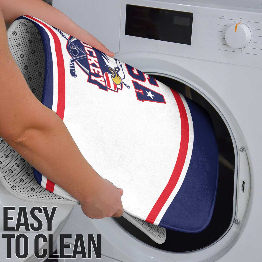 USA Ice Hockey Bathroom Set American Eagle Spirit White Version