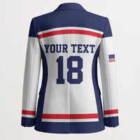USA Ice Hockey Custom Blazer American Eagle Spirit White Version