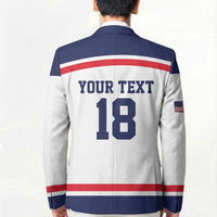 USA Ice Hockey Custom Blazer American Eagle Spirit White Version