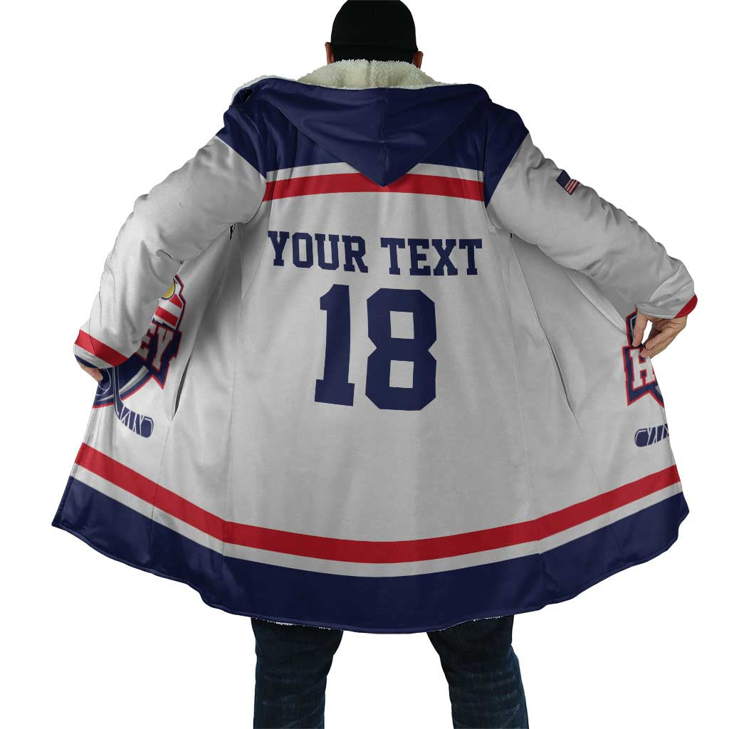 USA Ice Hockey Custom Cloak American Eagle Spirit White Version