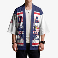 USA Ice Hockey Custom Kimono American Eagle Spirit White Version