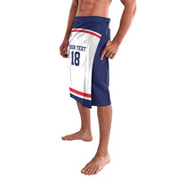 USA Ice Hockey Custom Lavalava American Eagle Spirit White Version