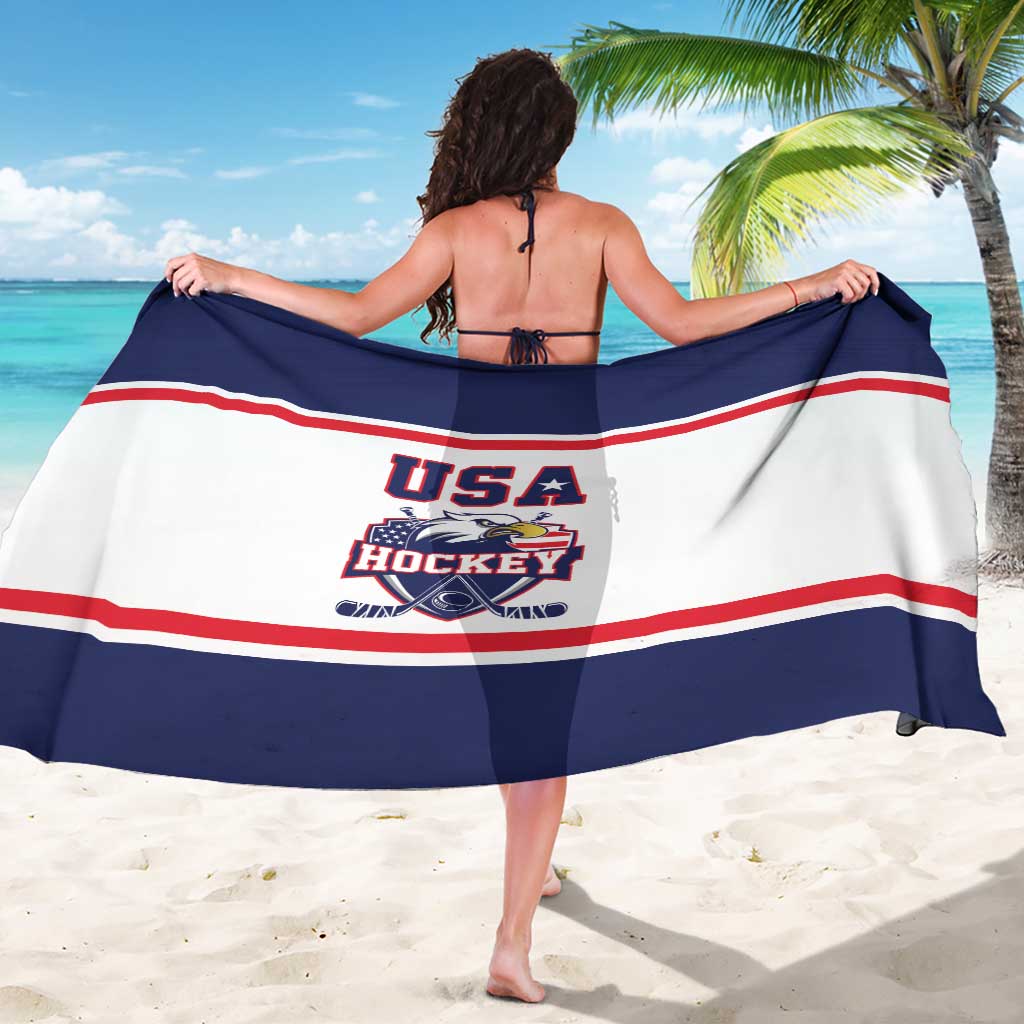 USA Ice Hockey Sarong American Eagle Spirit White Version