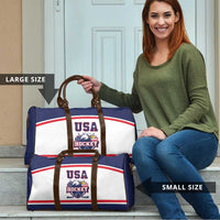 USA Ice Hockey Travel Bag American Eagle Spirit White Version