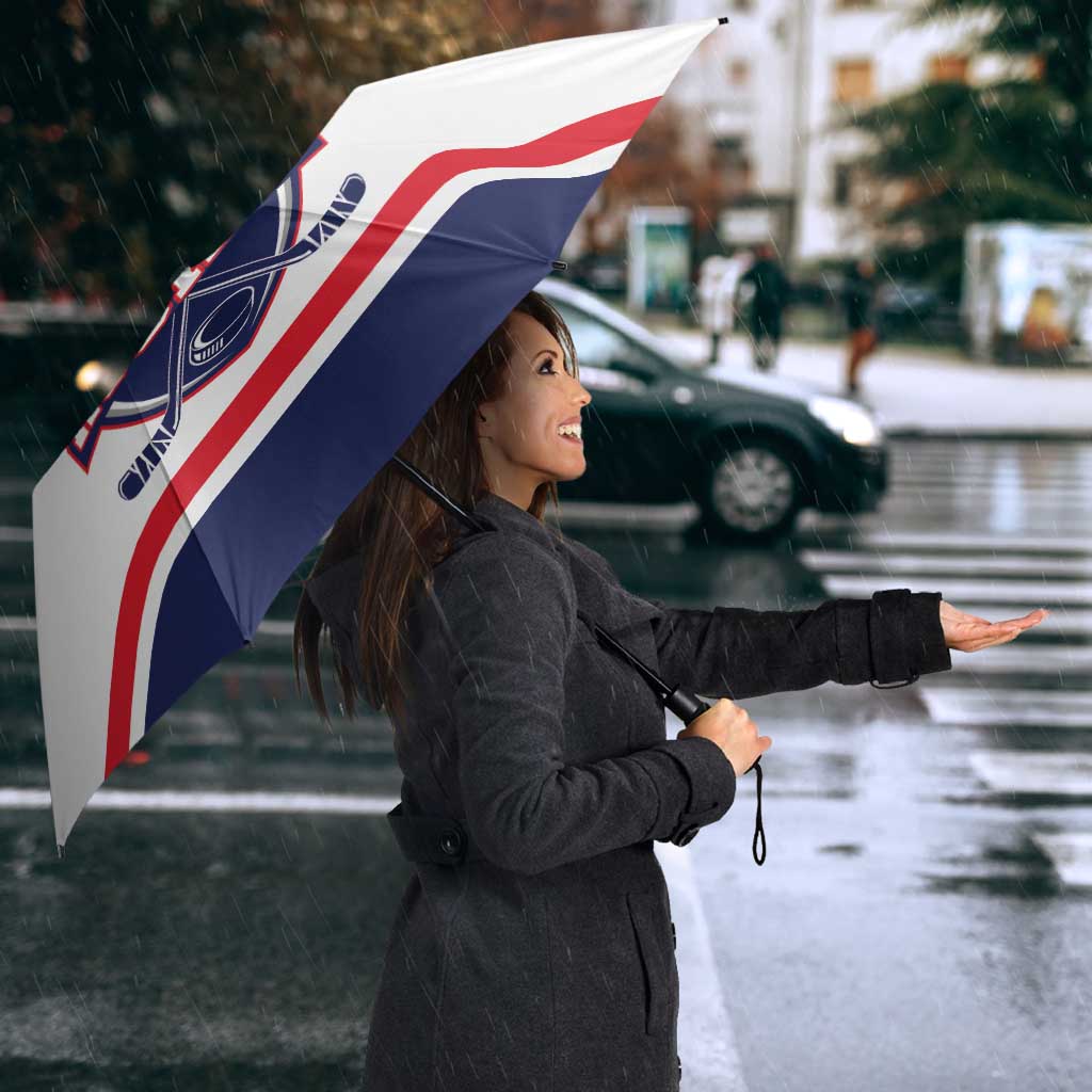 USA Ice Hockey Umbrella American Eagle Spirit White Version