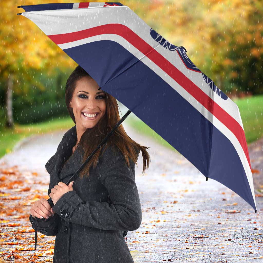 USA Ice Hockey Umbrella American Eagle Spirit White Version