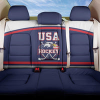 USA Ice Hockey Back Car Seat Cover American Eagle Spirit Blue Version