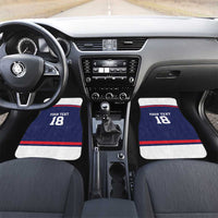USA Ice Hockey Custom Car Mats American Eagle Spirit Blue Version