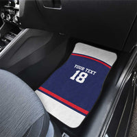 USA Ice Hockey Custom Car Mats American Eagle Spirit Blue Version
