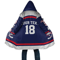 USA Ice Hockey Custom Cloak American Eagle Spirit Blue Version