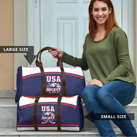 USA Ice Hockey Travel Bag American Eagle Spirit Blue Version
