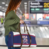 USA Ice Hockey Travel Bag American Eagle Spirit Blue Version
