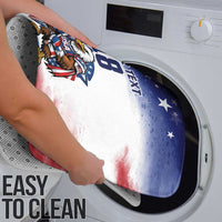 Custom USA Lacrosse Bathroom Set American Eagle Mascot