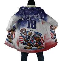Custom USA Lacrosse Cloak American Eagle Mascot