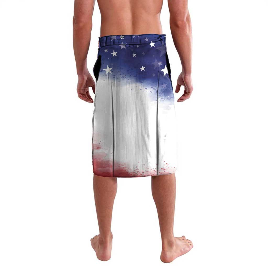 Custom USA Lacrosse Lavalava American Eagle Mascot