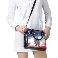 Custom USA Lacrosse Shoulder Handbag American Eagle Mascot