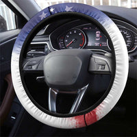USA Lacrosse Steering Wheel Cover American Eagle Mascot