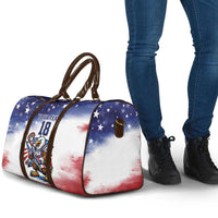 Custom USA Lacrosse Travel Bag American Eagle Mascot