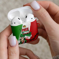 Free Iran Lion and Sun AirPods Case Persian Freedom Protest