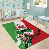 Free Iran Lion and Sun Area Rug Persian Freedom Protest