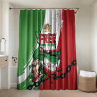 Free Iran Lion and Sun Bathroom Set Persian Freedom Protest
