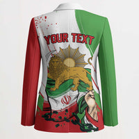 Free Iran Lion and Sun Personalized Blazer Persian Freedom Protest