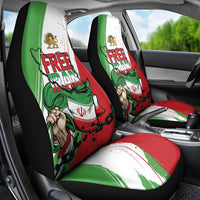 Free Iran Lion and Sun Car Seat Cover Persian Freedom Protest