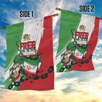 Free Iran Lion and Sun Garden Flag Persian Freedom Protest