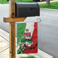 Free Iran Lion and Sun Garden Flag Persian Freedom Protest