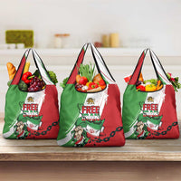 Free Iran Lion and Sun Grocery Bag Persian Freedom Protest