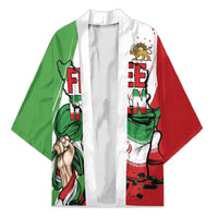Free Iran Lion and Sun Personalized Kimono Persian Freedom Protest