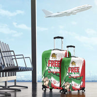 Free Iran Lion and Sun Luggage Cover Persian Freedom Protest