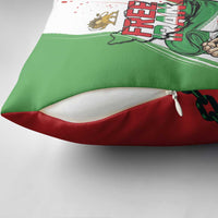 Free Iran Lion and Sun Pillow Cover Persian Freedom Protest