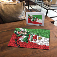 Free Iran Lion and Sun Puzzle Persian Freedom Protest