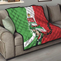 Free Iran Lion and Sun Quilt Persian Freedom Protest