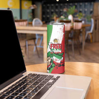 Free Iran Lion and Sun Personalized Skinny Tumbler Persian Freedom Protest
