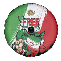Free Iran Lion and Sun Spare Tire Cover Persian Freedom Protest
