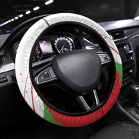 Free Iran Lion and Sun Steering Wheel Cover Persian Freedom Protest