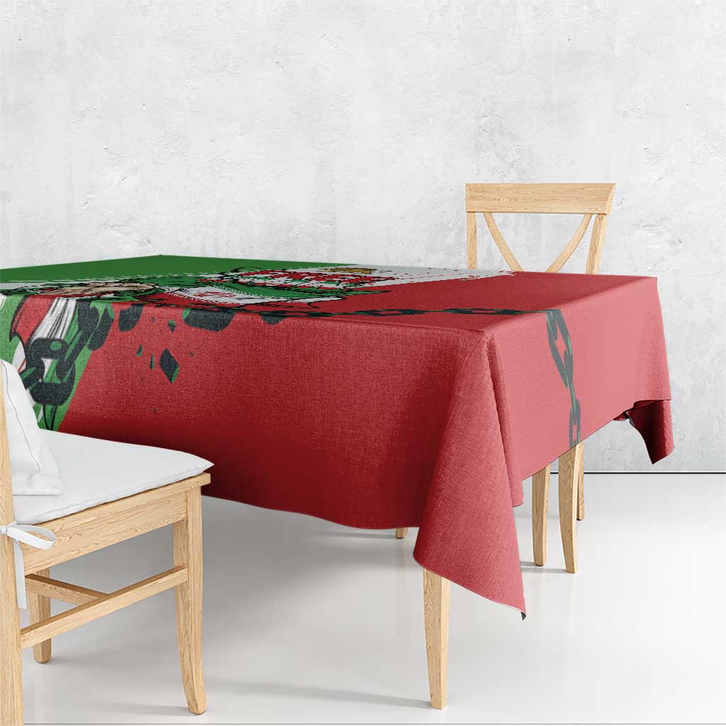 Free Iran Lion and Sun Tablecloth Persian Freedom Protest
