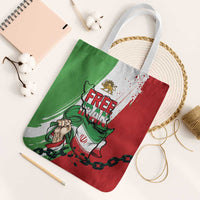 Free Iran Lion and Sun Tote Bag Persian Freedom Protest