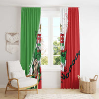 Free Iran Lion and Sun Window Curtain Persian Freedom Protest